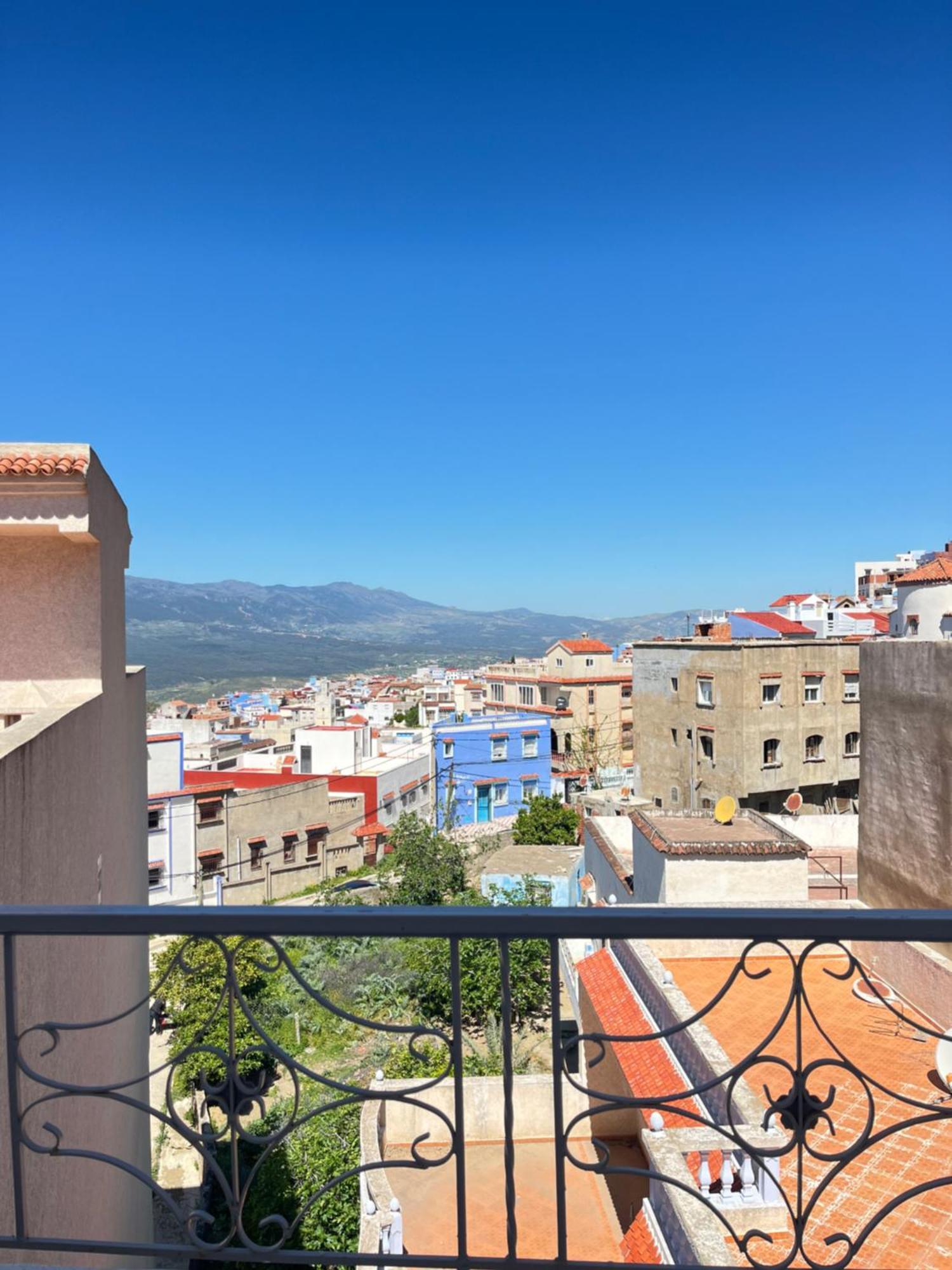 Ferienwohnung Perla Azul Penthouse Chefchaouen Exterior foto