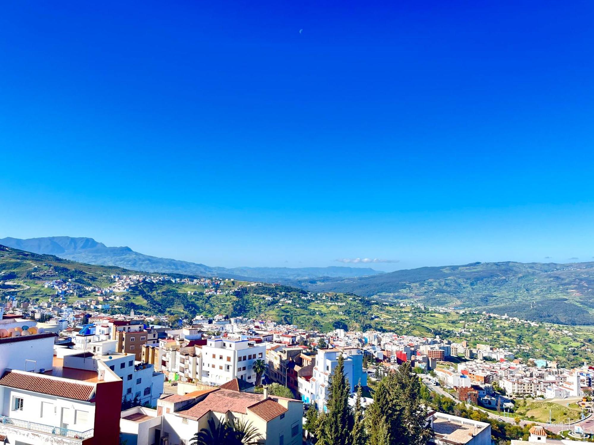 Ferienwohnung Perla Azul Penthouse Chefchaouen Exterior foto